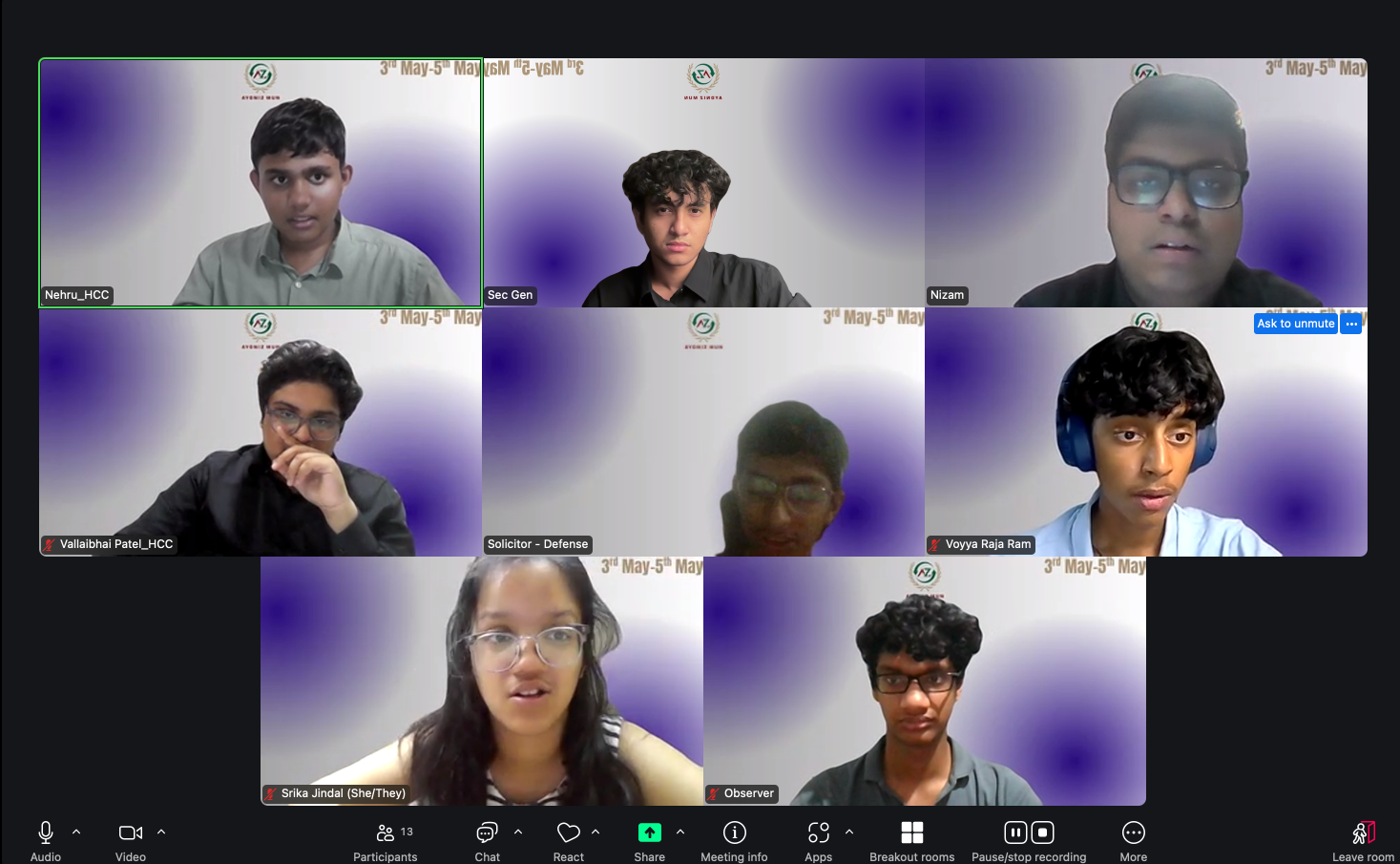 AZMUN 2025 Screenshot 1